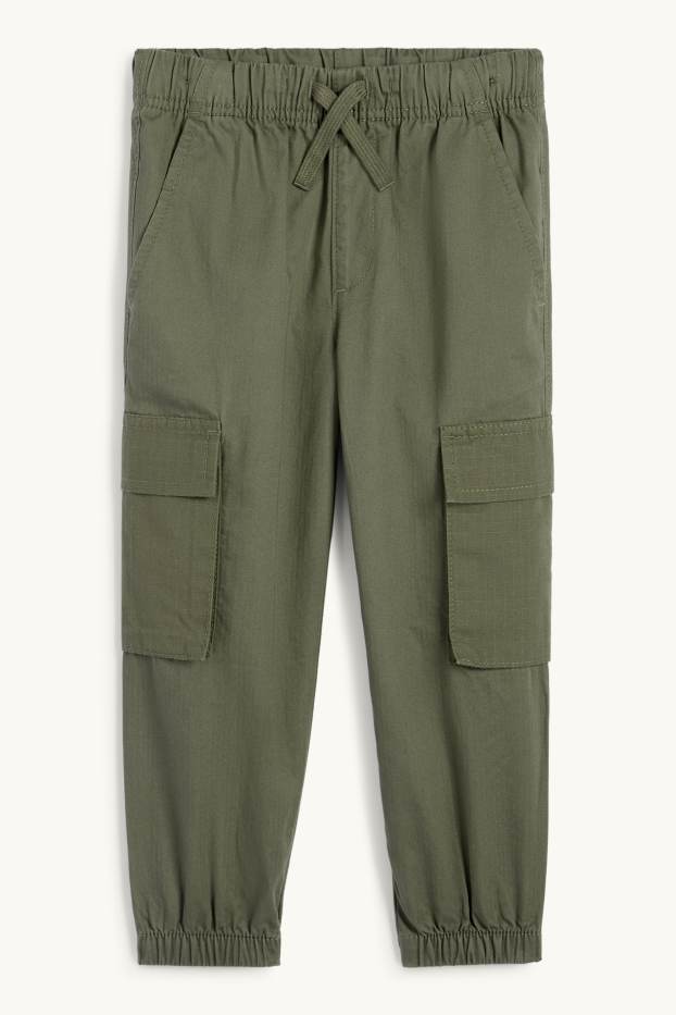 Kinder Jungen - Cargohose - khaki