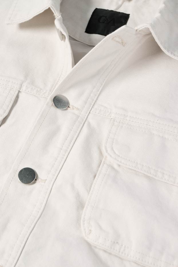 Heren - Jas - lichtgrijs