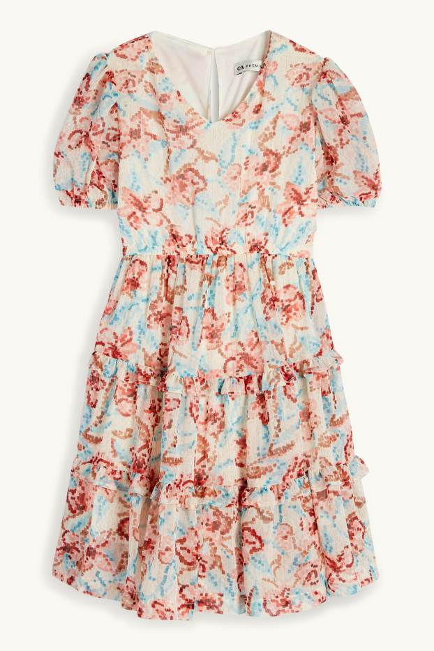 Nena - Vestit - de flors - blanc trencat