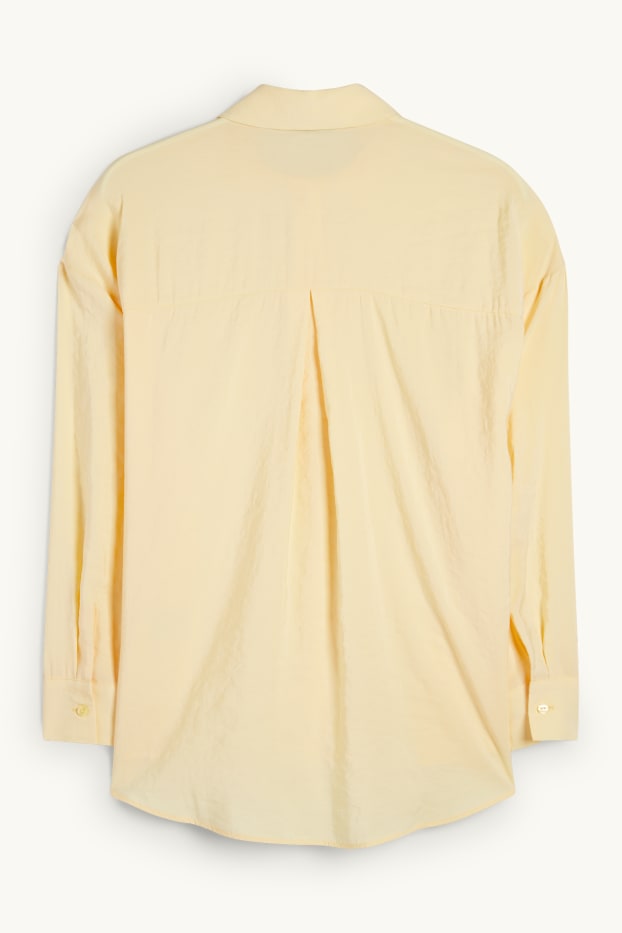 Women - Blouse - light yellow