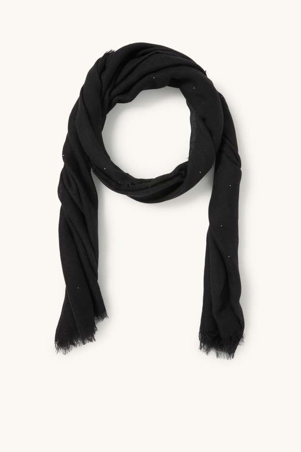 Women - Scarf - black