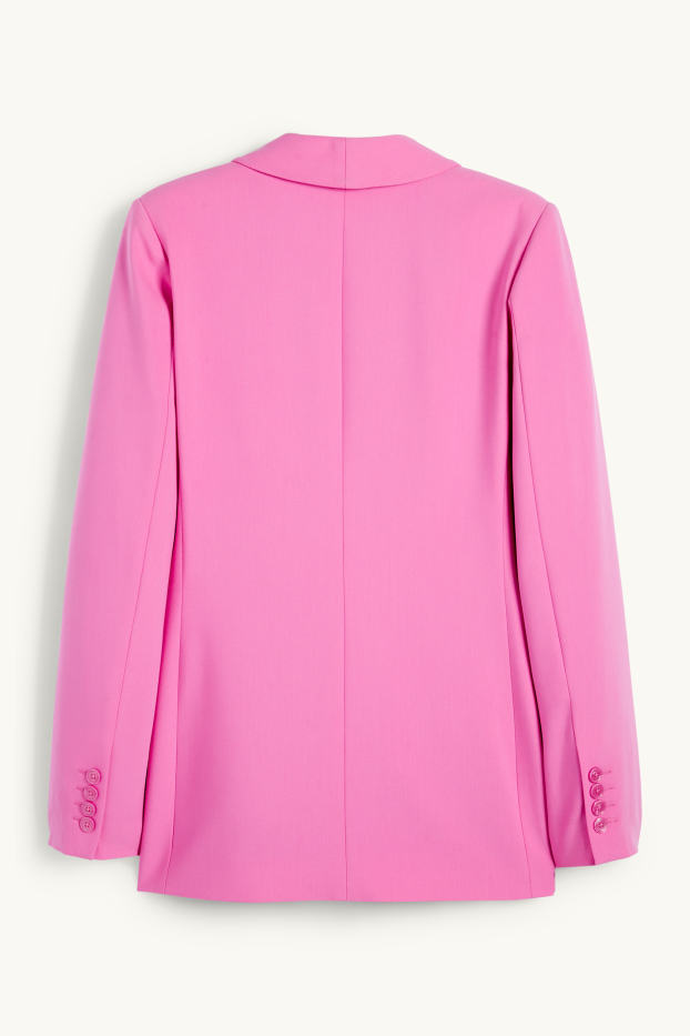 Donna - Blazer lungo - regular fit - fucsia