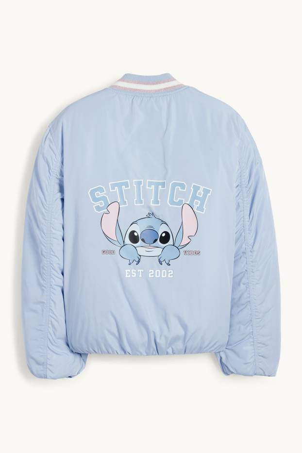 Enfants filles - Lilo & Stitch - blouson - bleu clair