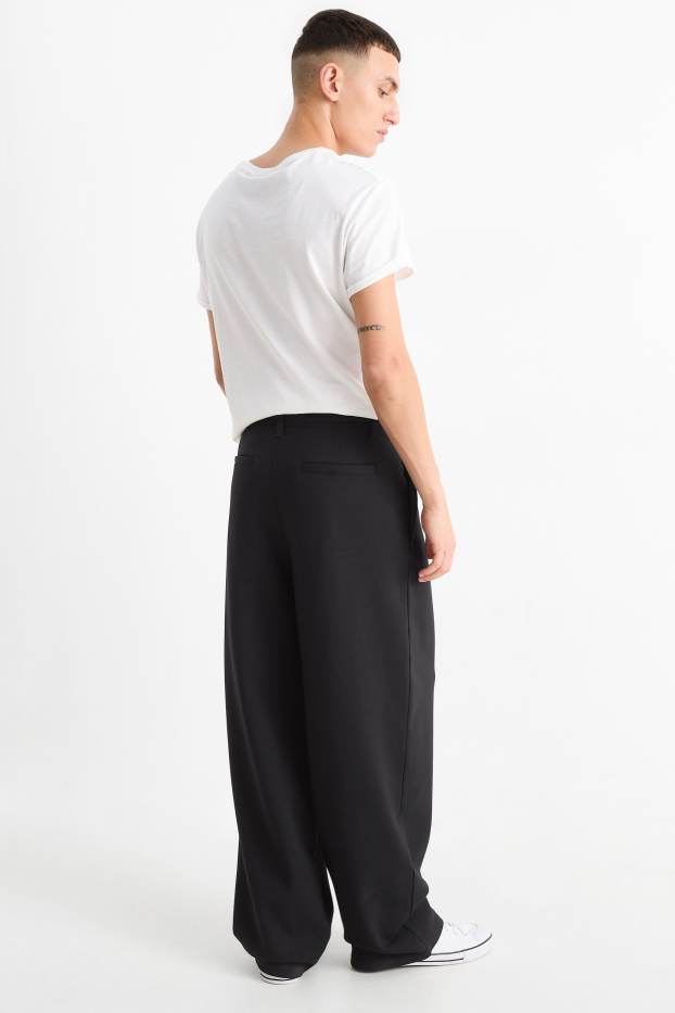 Bărbați - Pantaloni de trening - negru