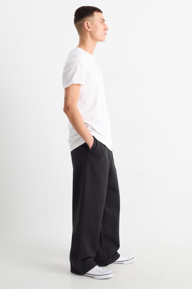 Bărbați - Pantaloni de trening - negru