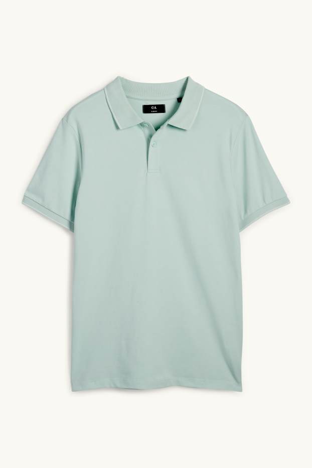 Herren - Poloshirt - mintgrün