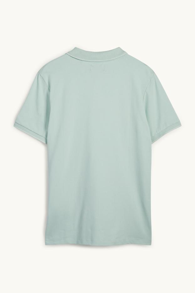 Herren - Poloshirt - mintgrün