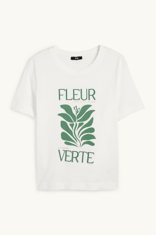 Dames - T-shirt - wit