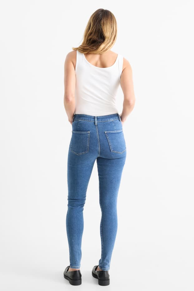 Damen - Multipack 2er - Jegging Jeans - High Waist - jeansblau
