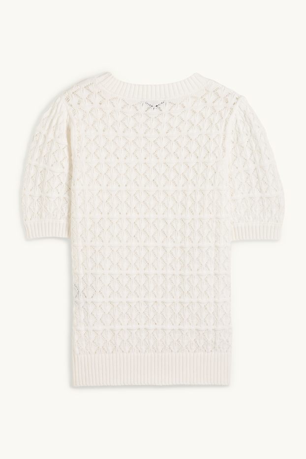 Femmes - Pull - blanc crème