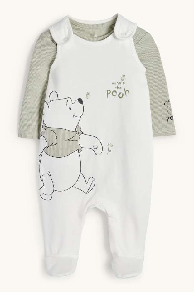 Baby Boys - Winnie the Pooh - romper set - 2 piece - mint green
