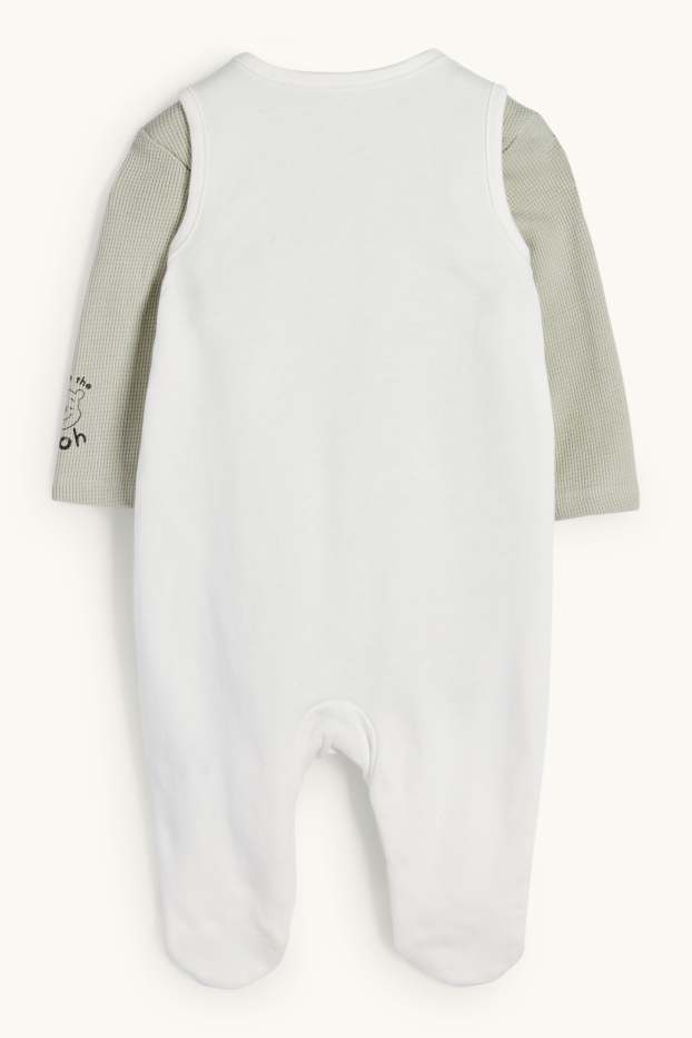 Baby Boys - Winnie the Pooh - romper set - 2 piece - mint green