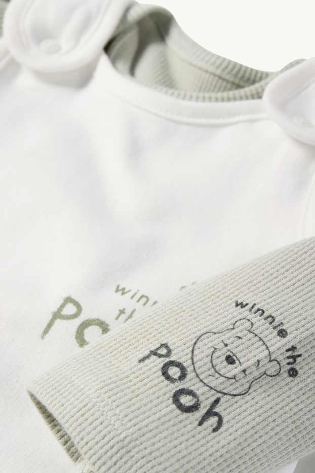 Baby Boys - Winnie the Pooh - romper set - 2 piece - mint green