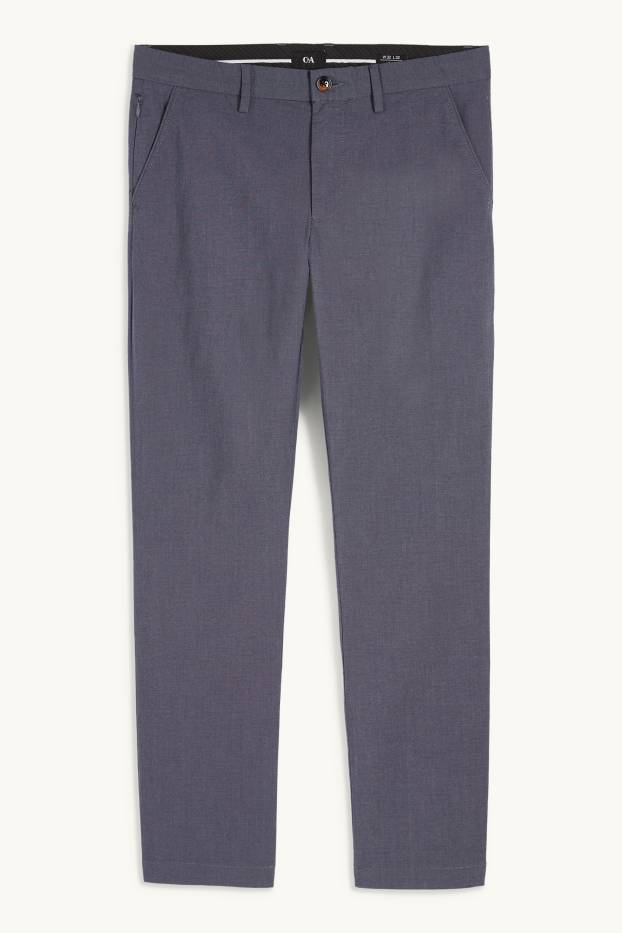 Herren - Chino - Slim Fit - dunkelblau