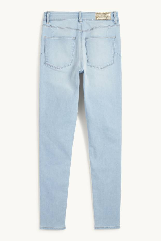 Donna - Skinny jeans - vita media - modellanti - LYCRA® - jeans azzurro