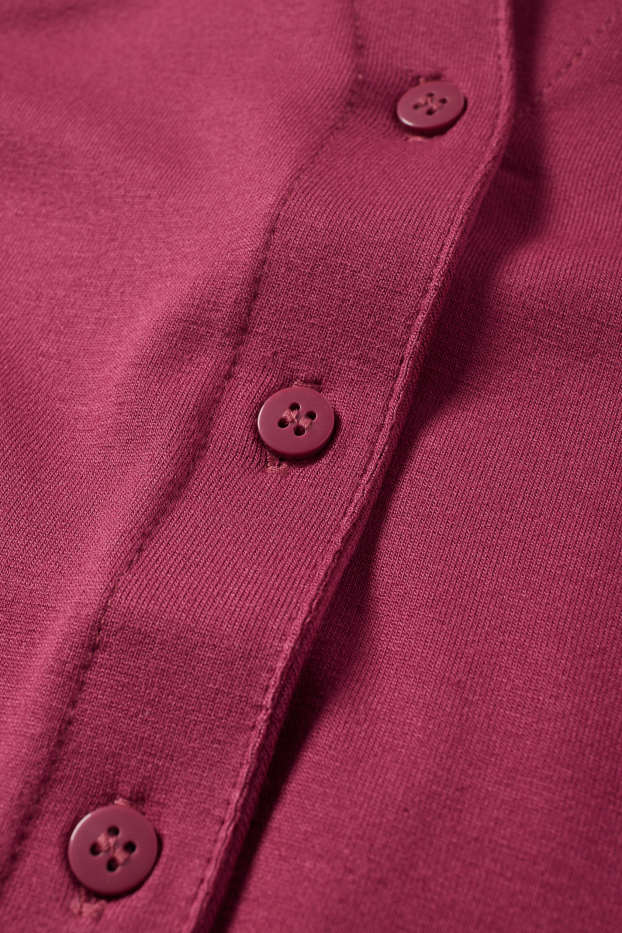 Femmes - Polo en maille - violet