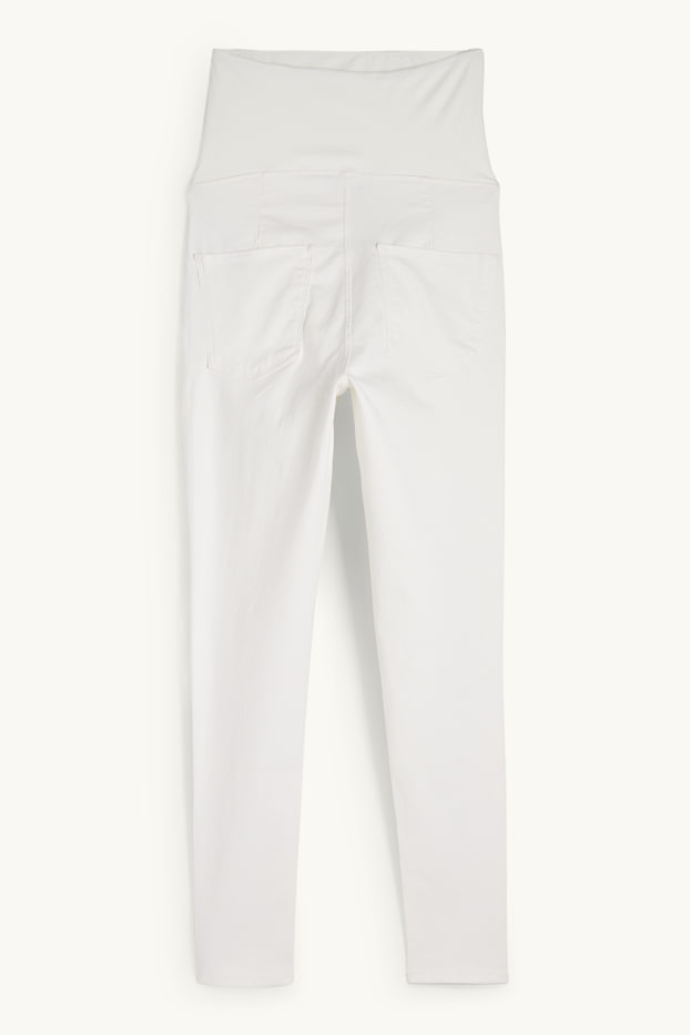 Women - Maternity jeans - jegging jeans - LYCRA® - cremewhite