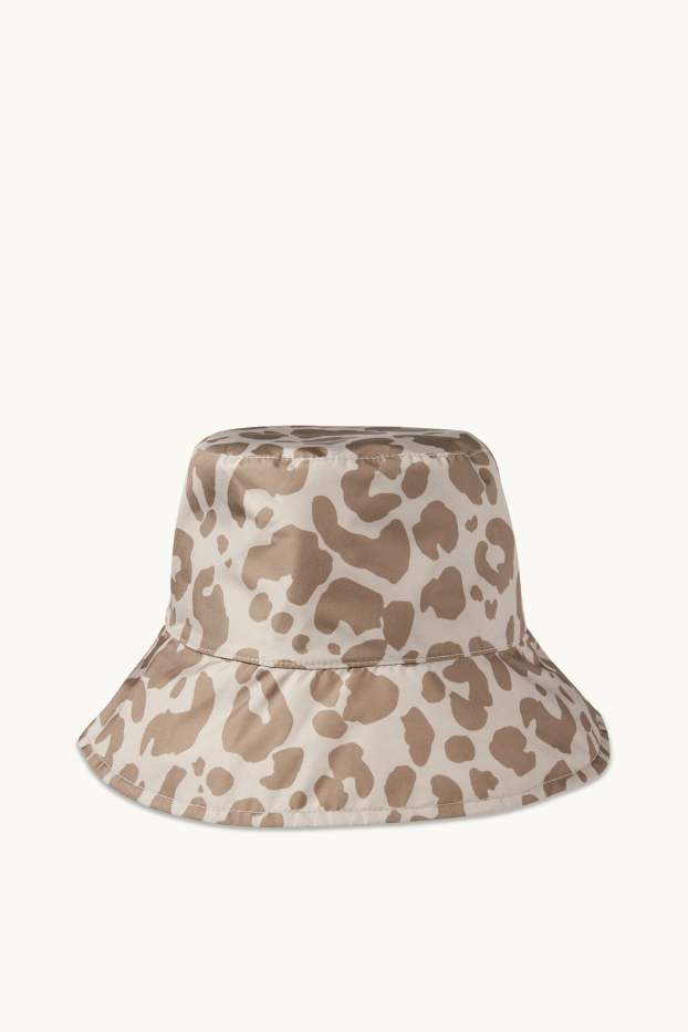 Femmes - Bob réversible - imprimé léopard - beige