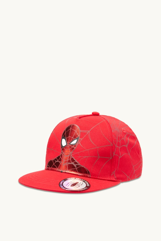 Children Boys - Spider-Man - baseball cap - red