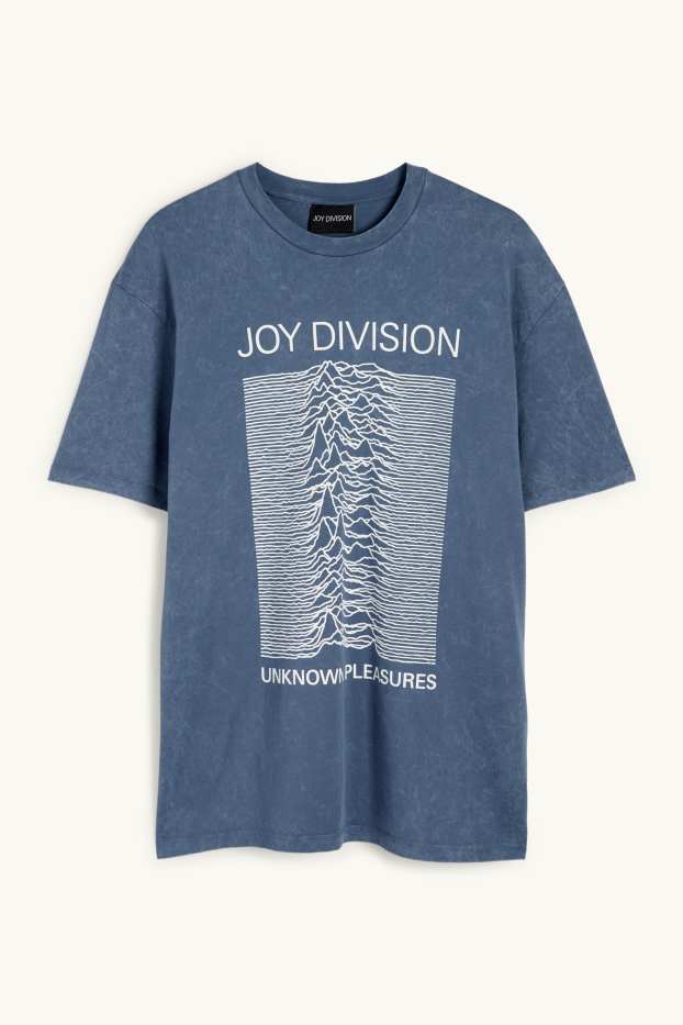 Hommes - T-shirt - relaxed fit - Joy Division - bleu