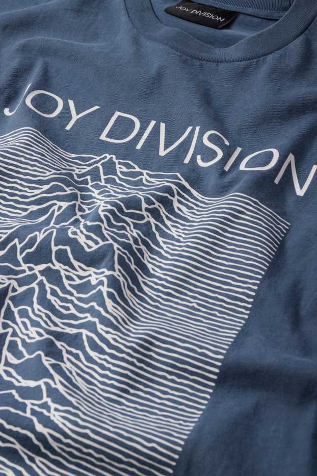 Hommes - T-shirt - relaxed fit - Joy Division - bleu