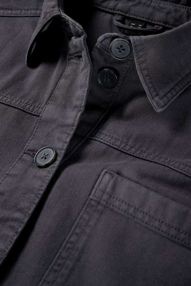 Women - Blouse - dark gray