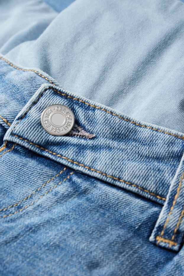 Dona - Texans de maternitat - tapered jeans - texà blau clar