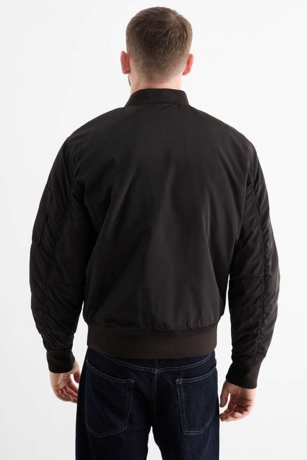 Herren - Bomberjacke - schwarz
