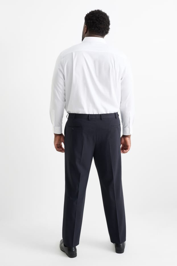 Bărbați - Pantaloni modulari - regular fit - Flex - albastru închis