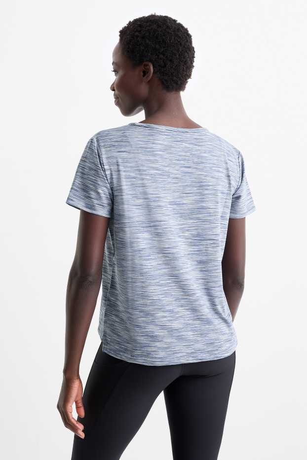 Femmes - Haut de sport - protection UV - bleu