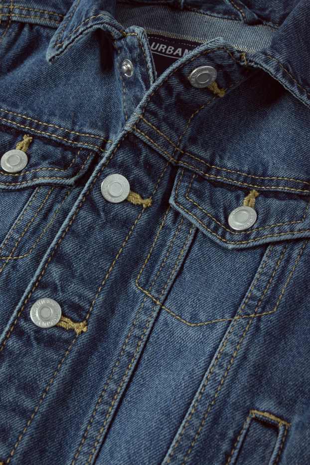 Enfants garçons - Veste en jean - jean bleu foncé