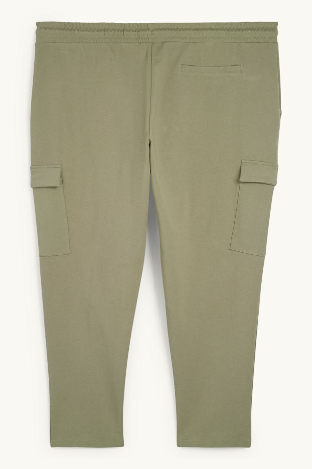 Herren - Cargo-Jogginghose - grün