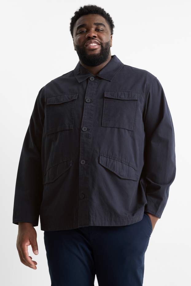 Hommes - Veste - bleu foncé