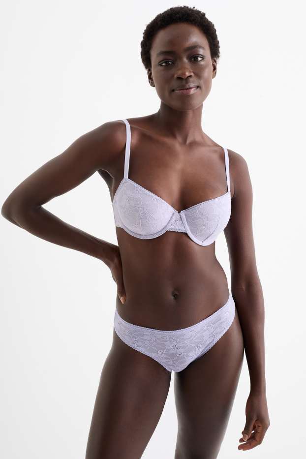 Women - Knickers - light violet