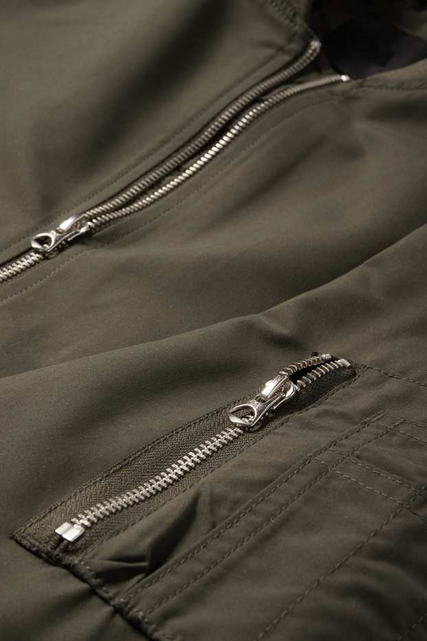 Herren - Bomberjacke - dunkelgrün