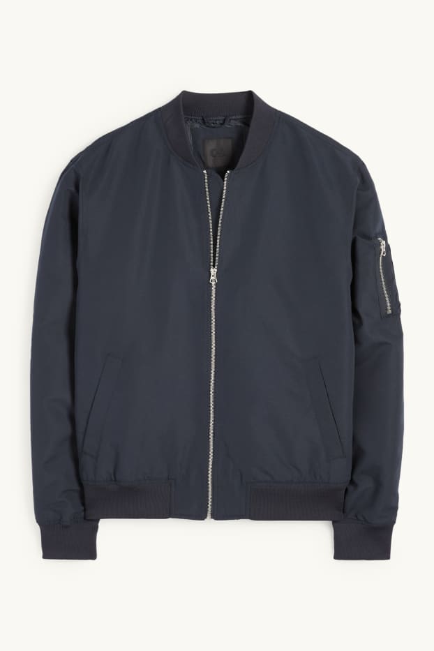 Men - Bomber jacket - dark blue