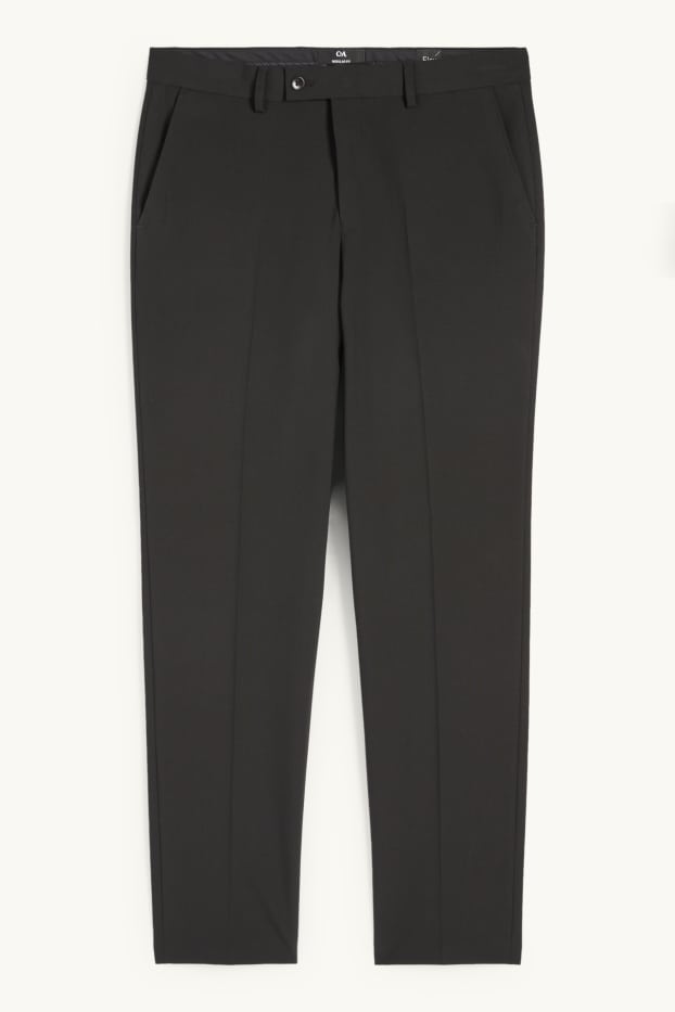 Herren - Baukasten-Hose - Regular Fit - Flex - LYCRA® - schwarz