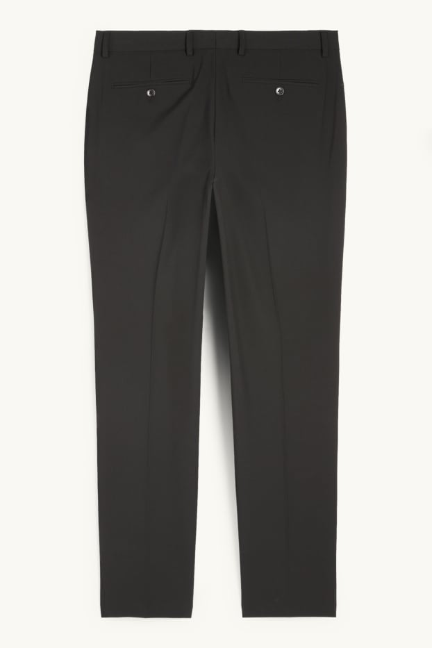 Herren - Baukasten-Hose - Regular Fit - Flex - LYCRA® - schwarz