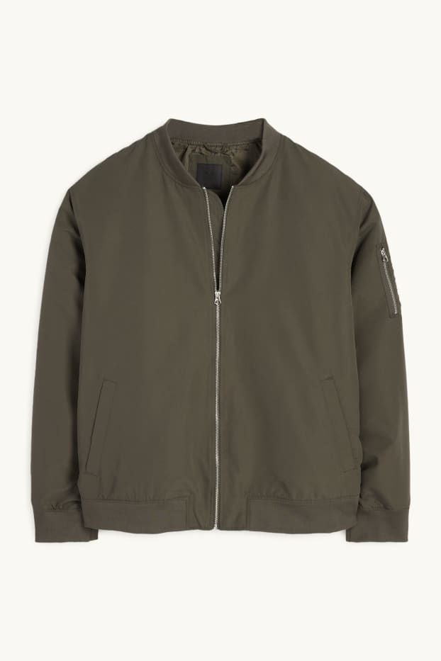 Herren - Bomberjacke - dunkelgrün