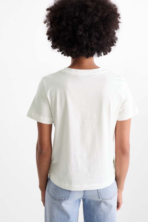 Damen - T-Shirt - weiss