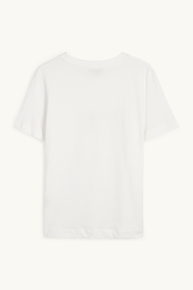 Damen - T-Shirt - weiss