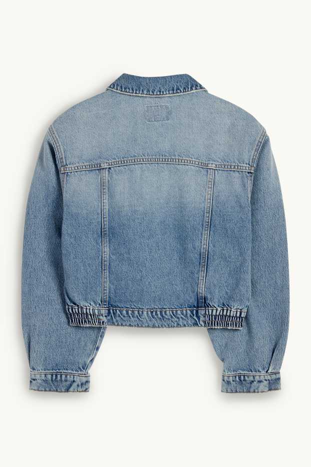 Dámské - Džínová bunda - džíny - modré