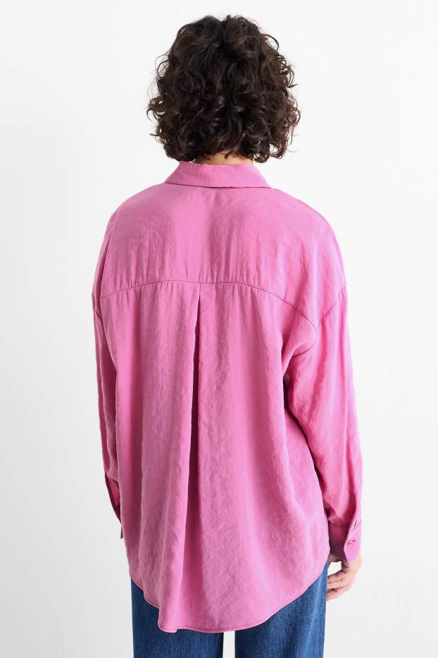 Dames - Blouse - lichtpaars
