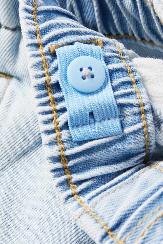 Kinder Jungen - Cargo Jeans - helljeansblau