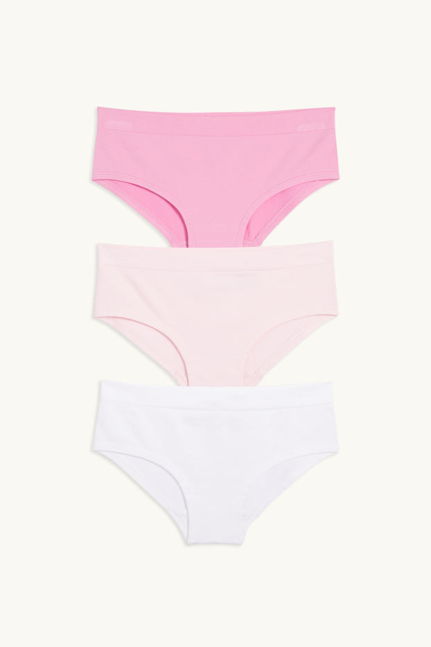 Kinder Mädchen - Multipack 3er - Slip - rosa