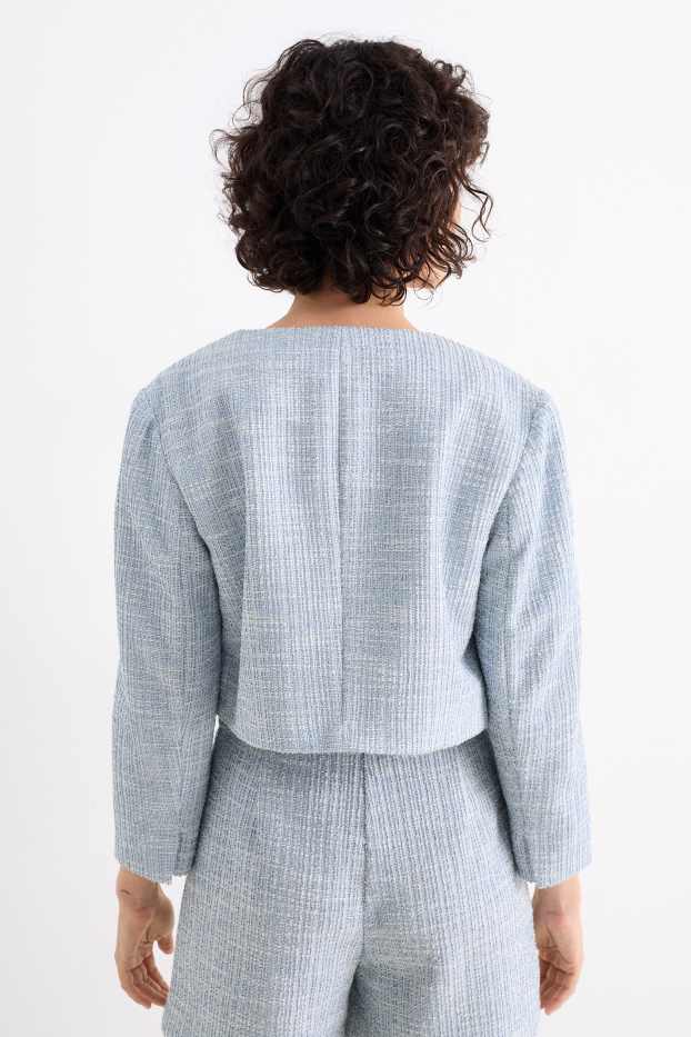 Donna - Blazer bouclé - azzurro
