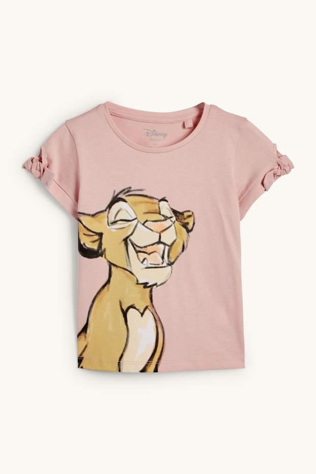 Enfants filles - Le Roi Lion - T-shirt - rose
