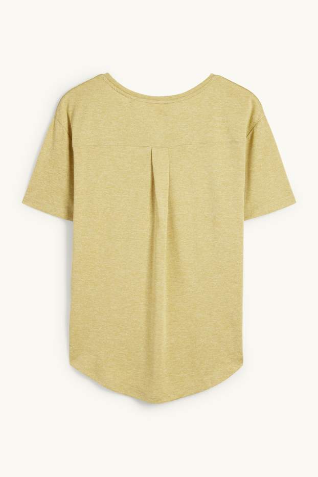Donna - T-shirt sportiva - verde chiaro