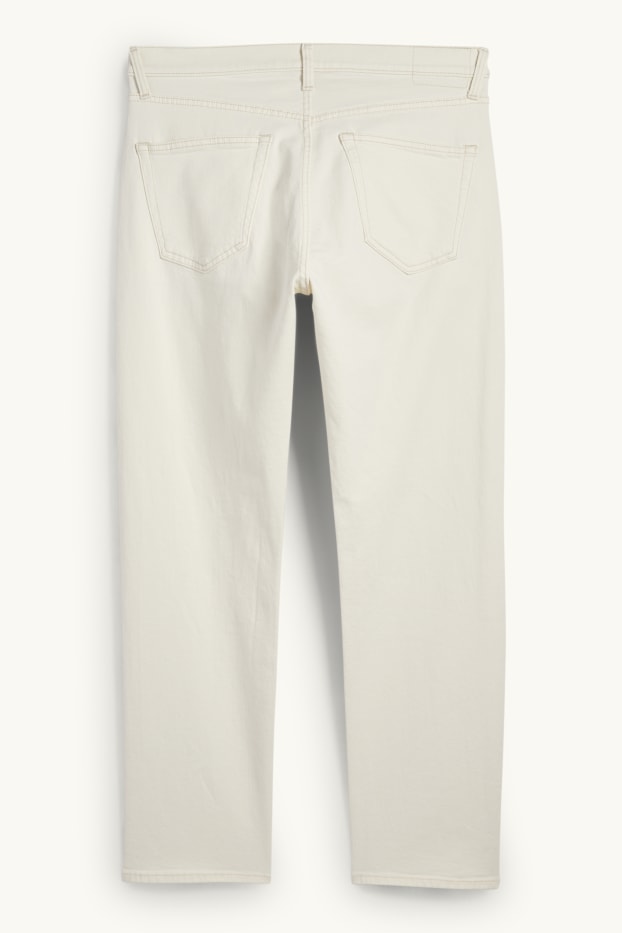 Hommes - Regular jean - LYCRA® - blanc crème