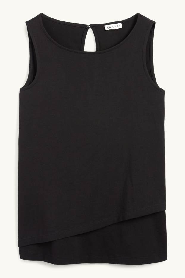 Dona - Top de lactància - negre